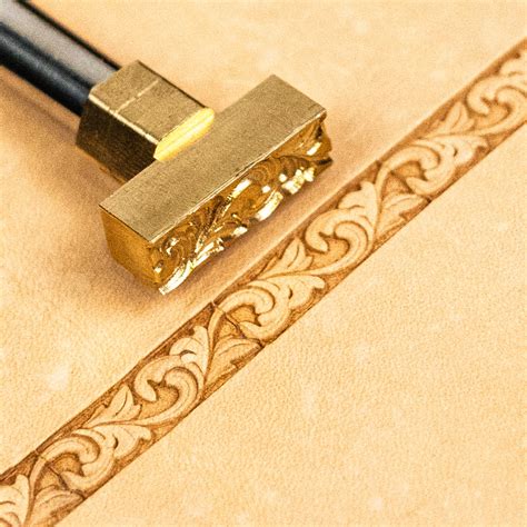 leather embossing tools|Step.